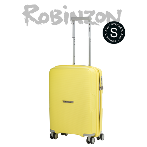 Чемодан Robinzon Santorini Plus 20 37 л желтый 12540₽