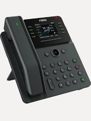 Изображение товара Телефон VoiceIP Fanvil V62 Pro 12 линий SIP, 2х10/100/1000, 2,8" цветной дисплей, 15 DSS клавиш, беспроводная трубка