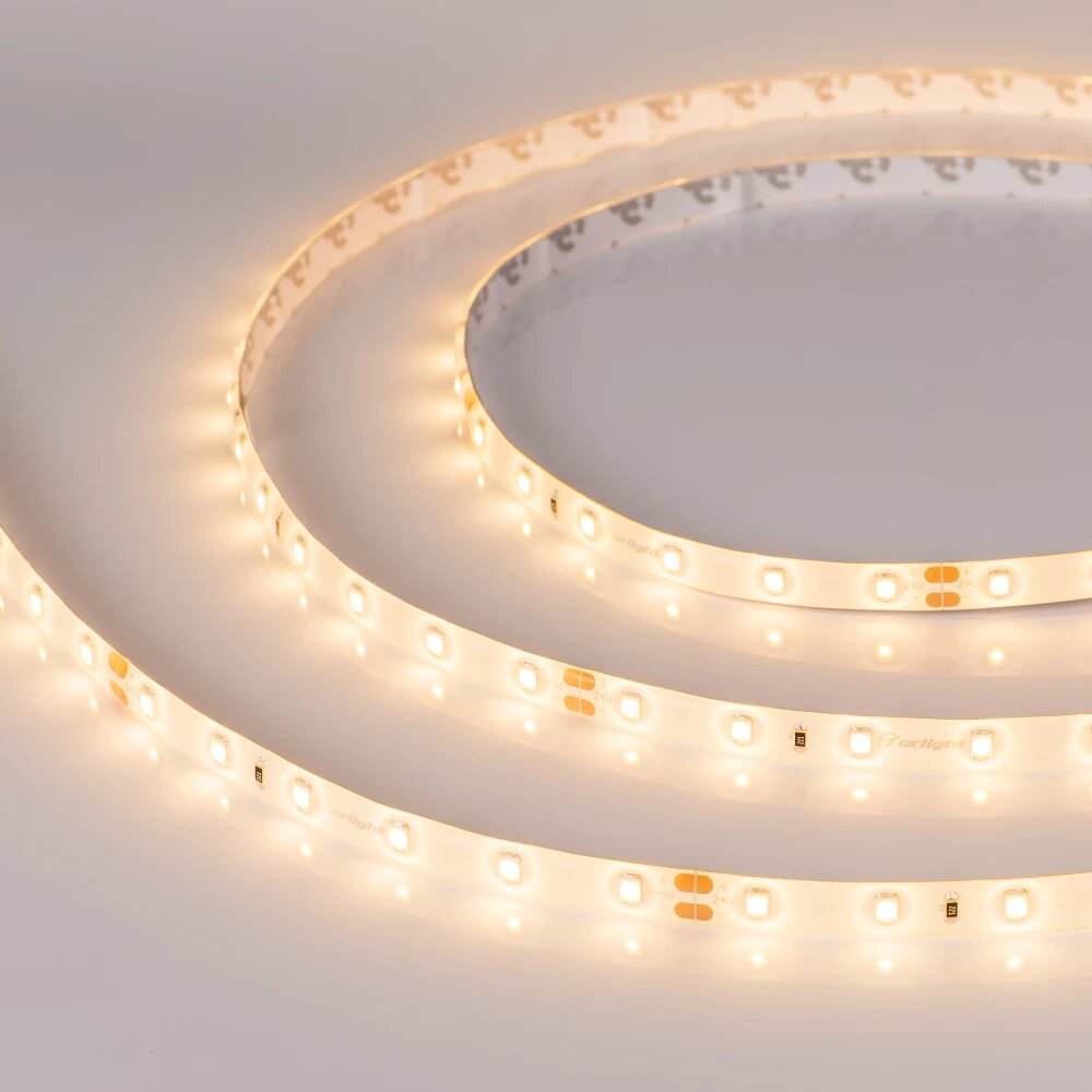 Лента герметичная RTW-SE-A60-8mm 24V Warm3000 (7.2 W/m, IP65, 2835, 5m) (Arlight, -) 020525(2)