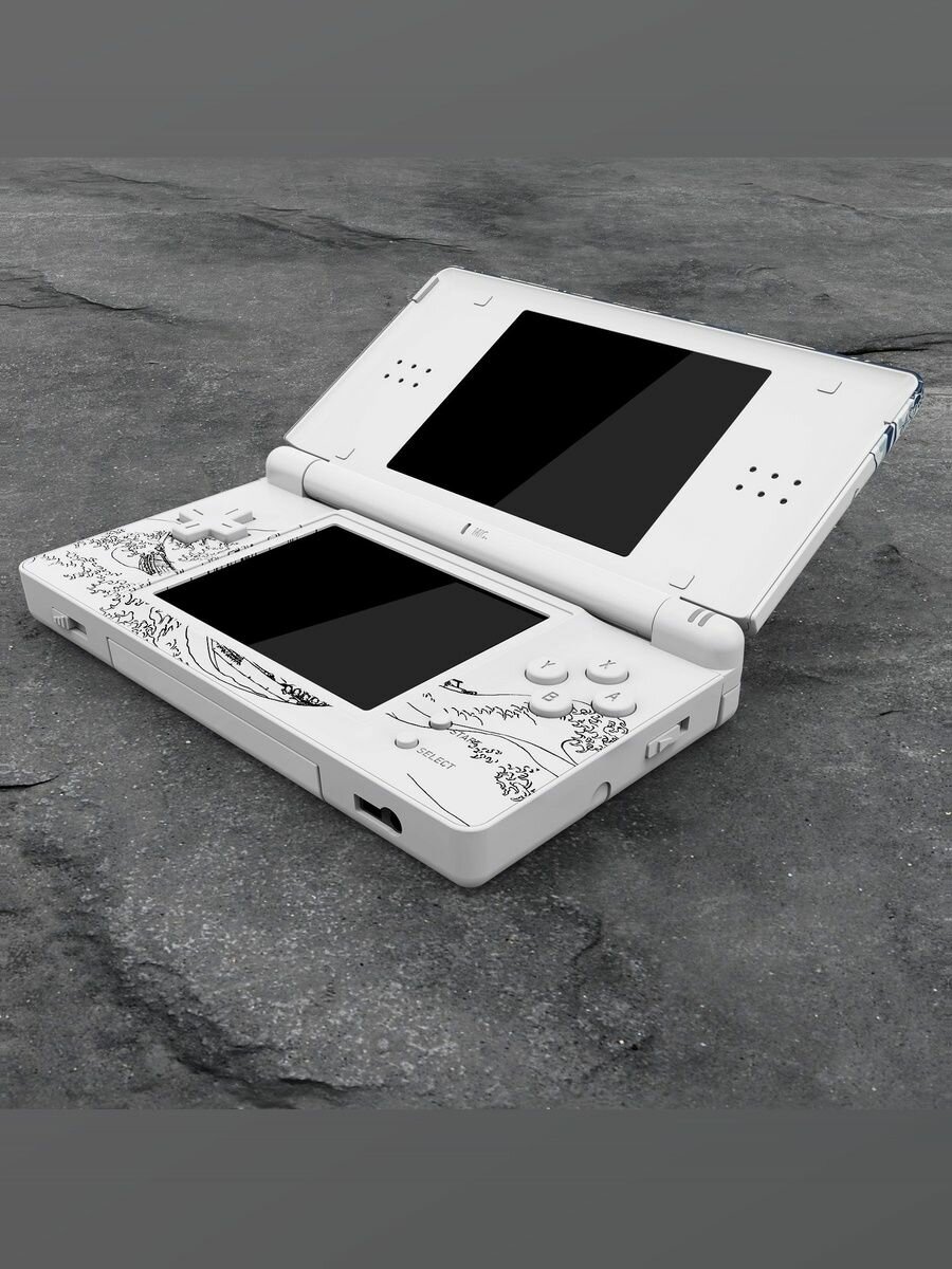 EXtremeRate Большая волна полный заменяемый корпус с кнопками для Nintendo DS Lite