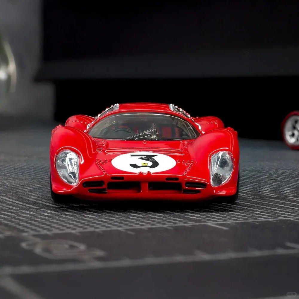 Hot Wheels Elite 64 1967 Ferrari 330 P4 красная – купить в