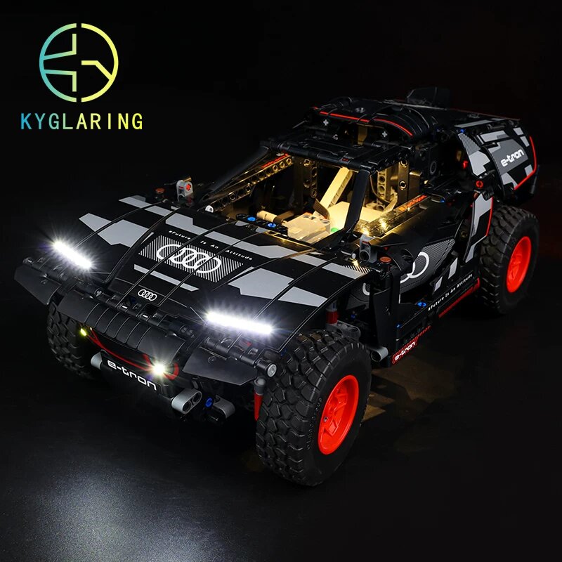 Классический набор светодиодного освещения для LEGO Technic 42160 Audi RS Rally Car, высокая яркость, простая сборка,