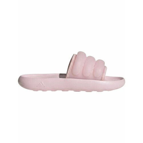 фото Шлёпанцы adidas adilette zplaash, размер 6 uk, розовый