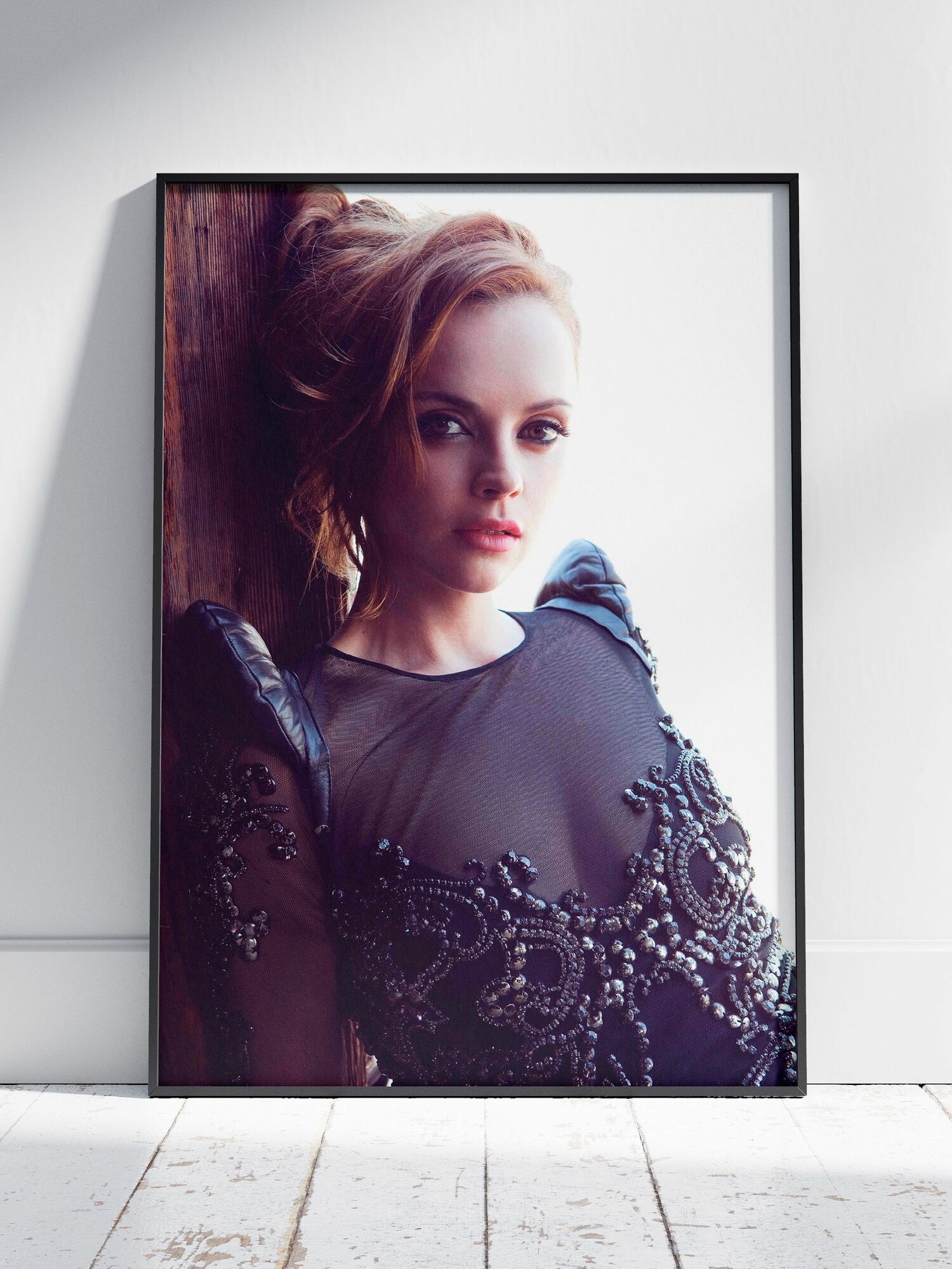 Плакат на стену для интерьера Кристина Риччи (Christina Ricci 16) - Постер по актеру фильма, кино, сериала формата A4 (21x30 см)