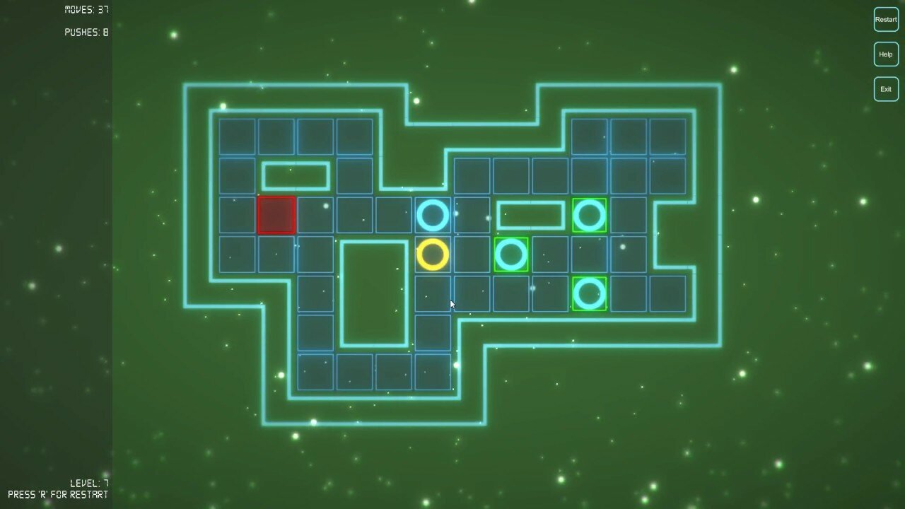 Glowing Sokoban Steam Ключ • Активация Steam • регион Весь мир