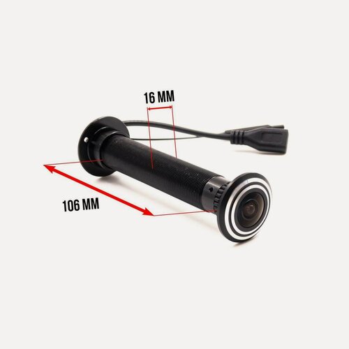 Изображение товара Видеоглазок для входной двери в виде обычного HQ(1)-Tuya i-Xoum с записью на SD. Просмотр через телефон, облачное хранилище