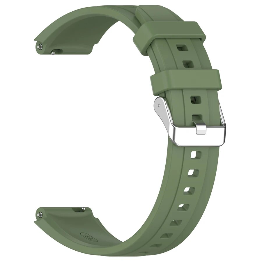 Силиконовый ремешок для Huawei Watch GT4 GT5 GT6 Зеленый, Huawei GT456 46mm, Army Green