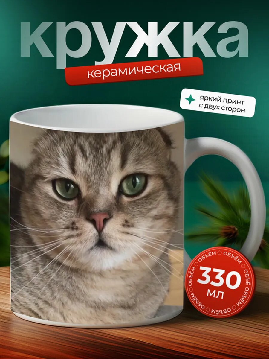 Кружка Евфратский речной кот 21,