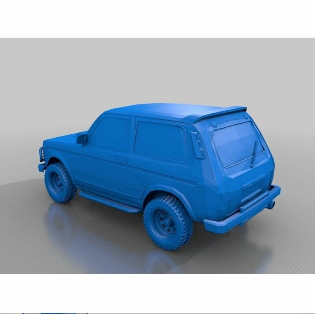 ВАЗ-21213 Нива. Масштабная модель 1:72.