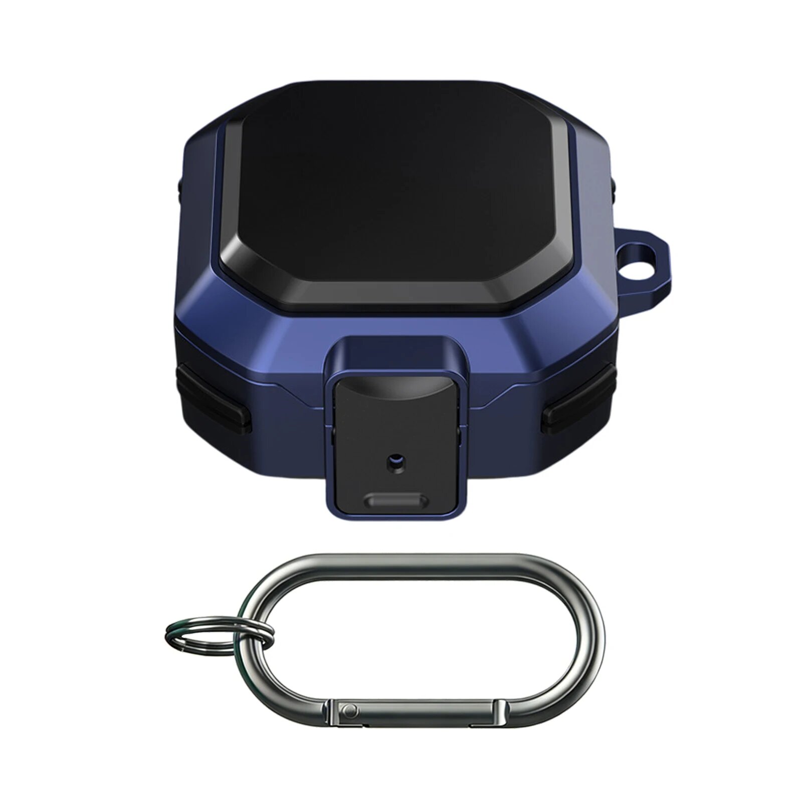 Ударопрочный чехол для наушников Samsung Galaxy Buds 4 Pro Buds Live Синий, Black Blue