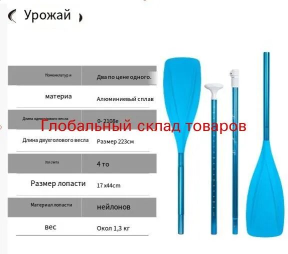Весло для SUP-доски