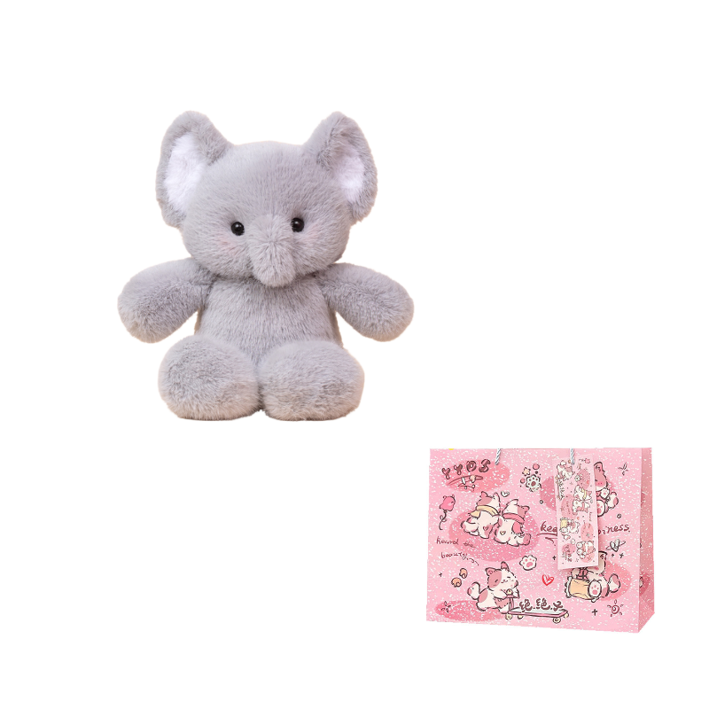 Плюшевые куклы унисекс DIAIWAI Бегущие животные, 50CM EU, Running Elephant