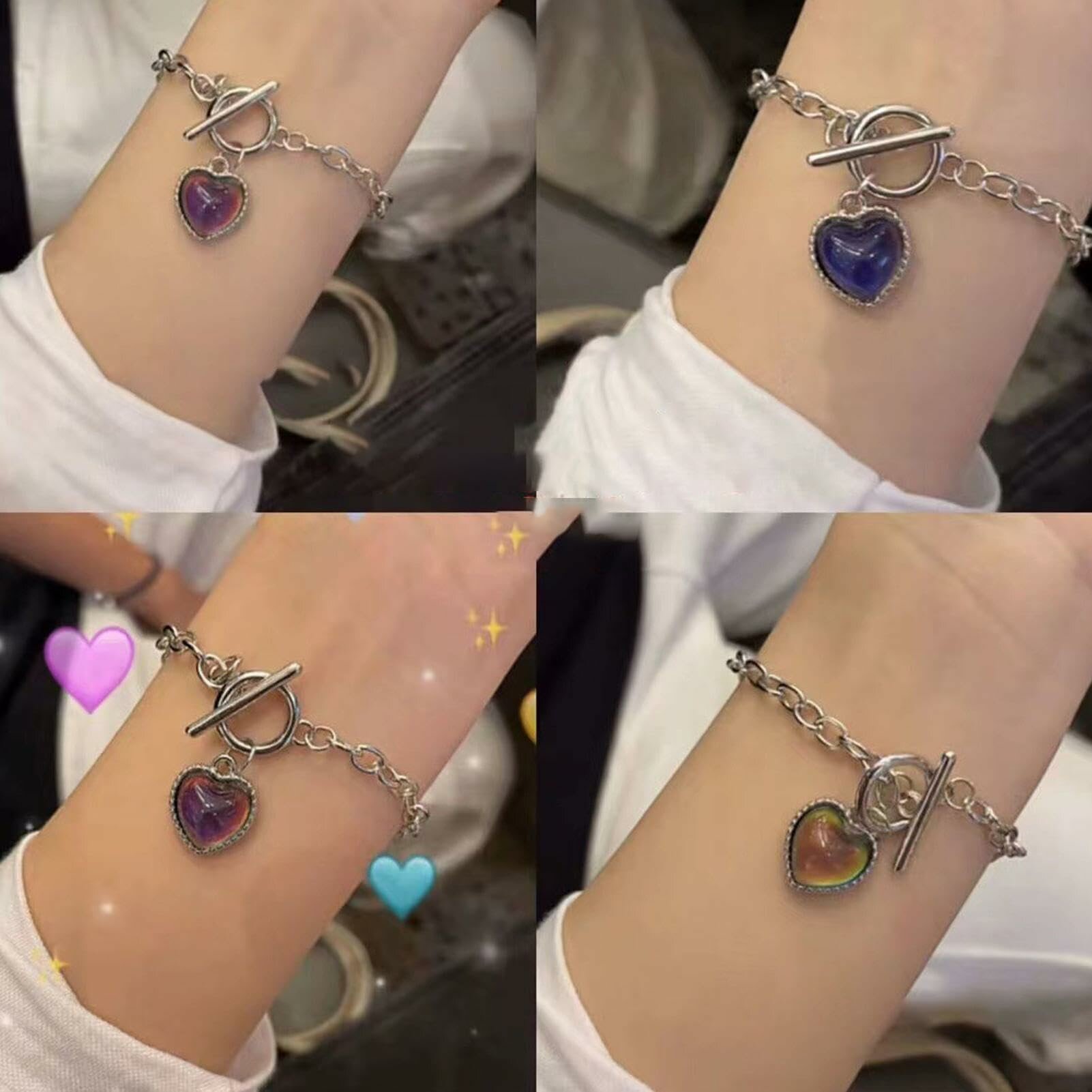 Набор браслетов, 1 шт., размер 19 см, размер one size, brown — фото 1