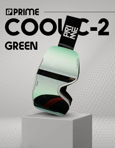 Изображение товара Маска горнолыжная PRIME COOL C2 Green