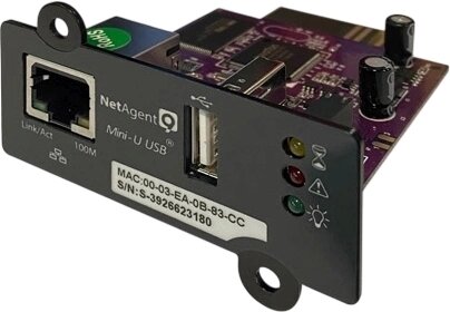 Адаптер SNMP Powercom DS807 10M/100M 1-port Internal NetAgent USB