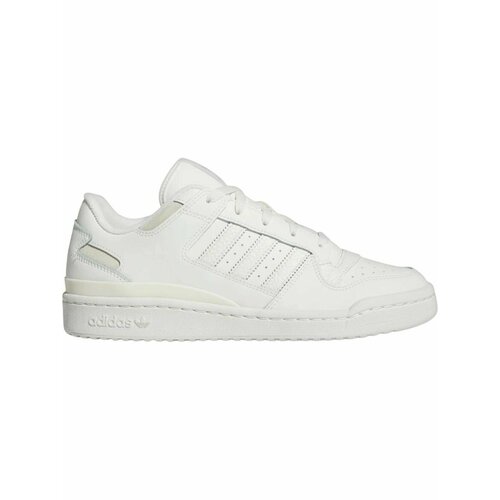 фото Кеды adidas forum low cl, полнота f (eu)/ на среднюю стопу, размер 8 uk, белый