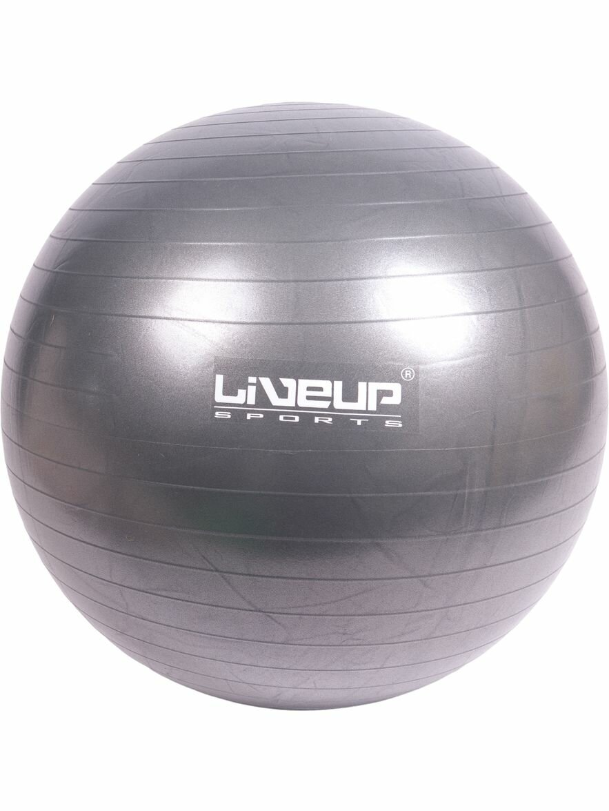 Комплект: фитбол и насос LiveUp ANTI-BURST BALL Унисекс LS3222-75g 75см