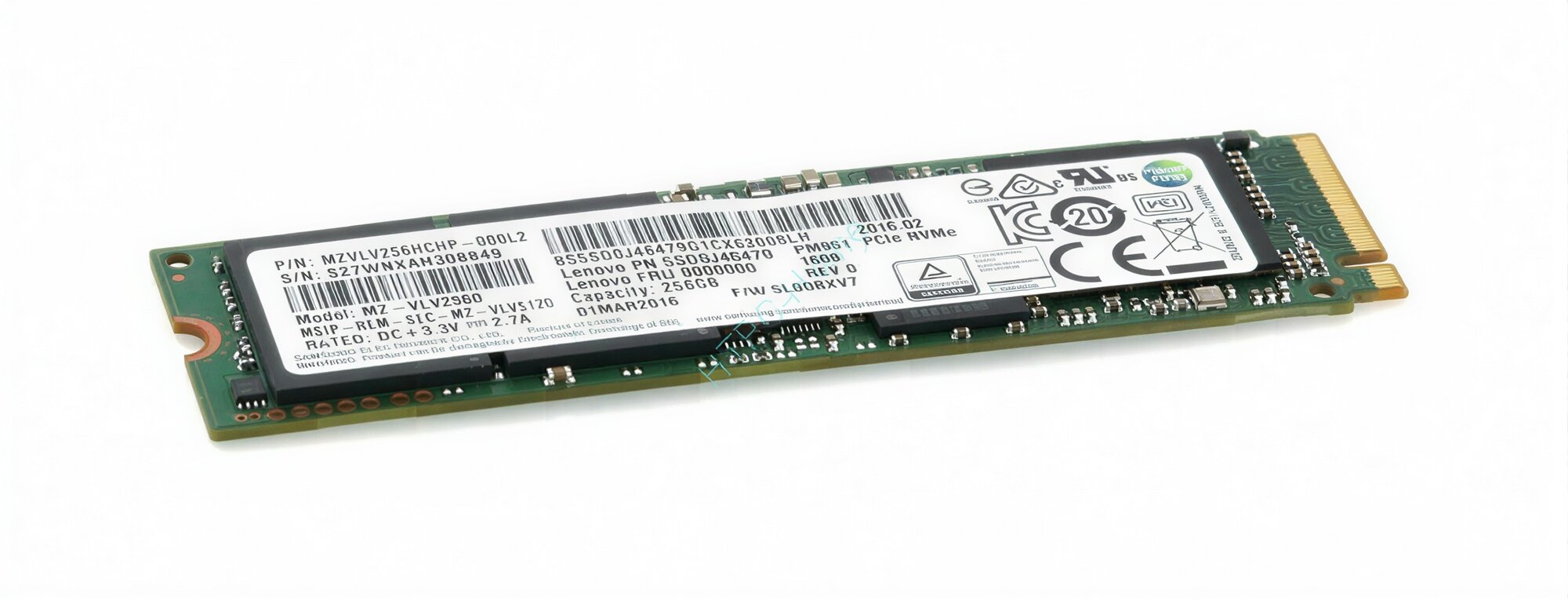 Твердотельный накопитель Hynix, 512ГБ, форм-фактор M.2, интерфейс PCIe 3.0