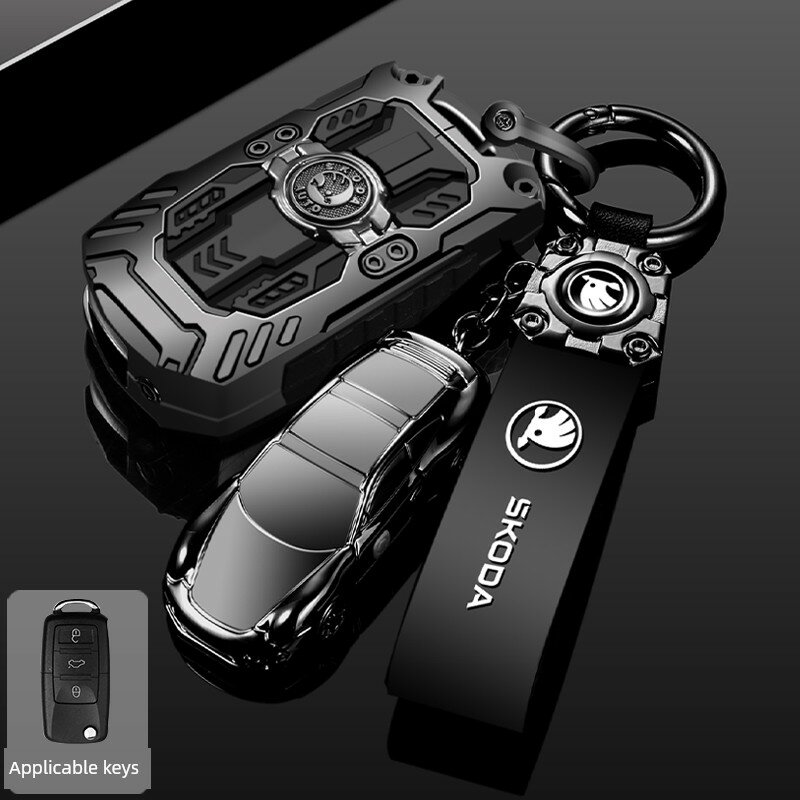 C Стиль A03 Кожаный Ремешковый Замок Автомобильный Брелок Ключа с Зарядным Зажигалкой для Моделей Volkswagen