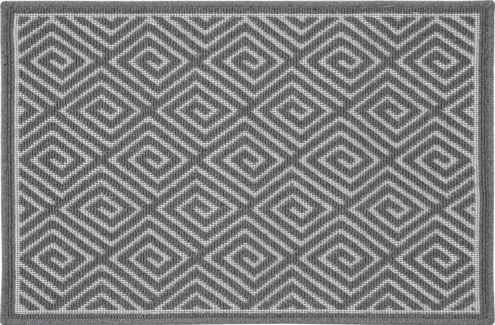 Коврик декоративный Casa Venezia 016-G 48x75 см цвет светло-серый