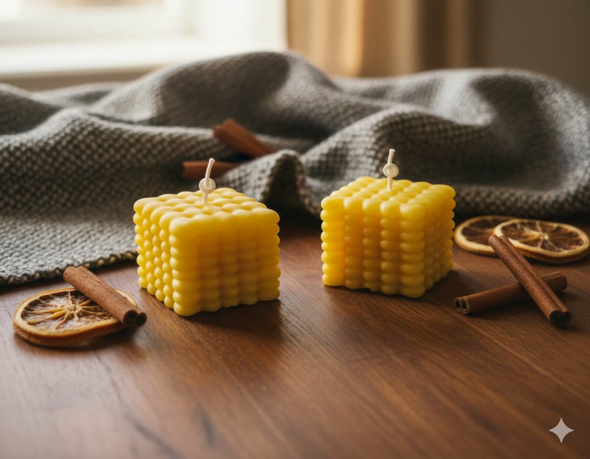 Набор свечей "Крекер" 2 шт. — фото 1