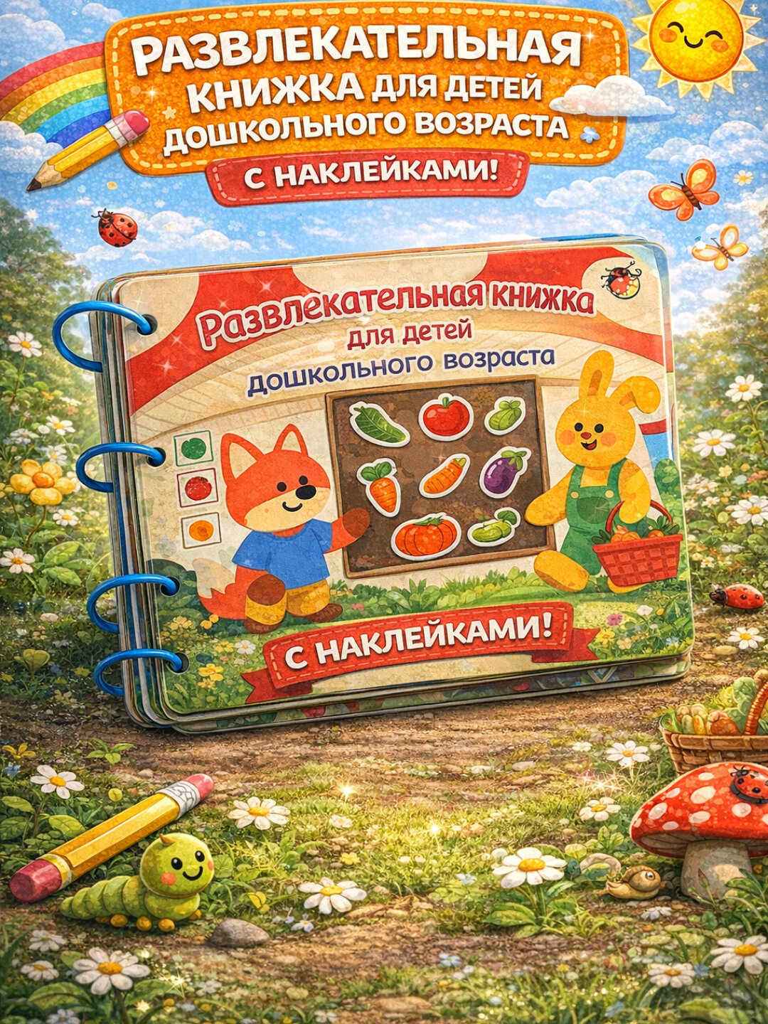 Развивающая книжка и алфавит для детей Busybook, Монтессори на липучках, дикие животные, домашные животные , подводный мир, мир динозавров всё это в этой серии развивающий Busybook книжки