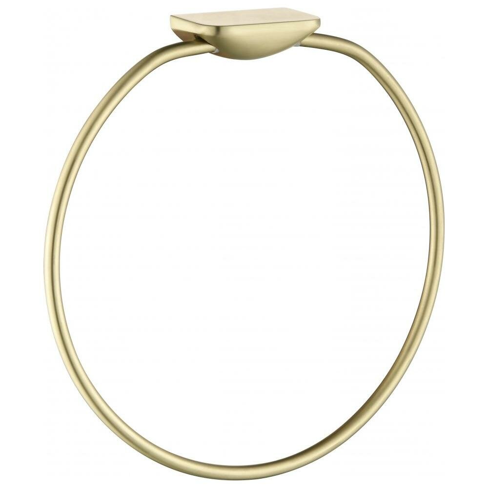 Полотенцедержатель кольцо Grocenberg AC0063MG золото матовый