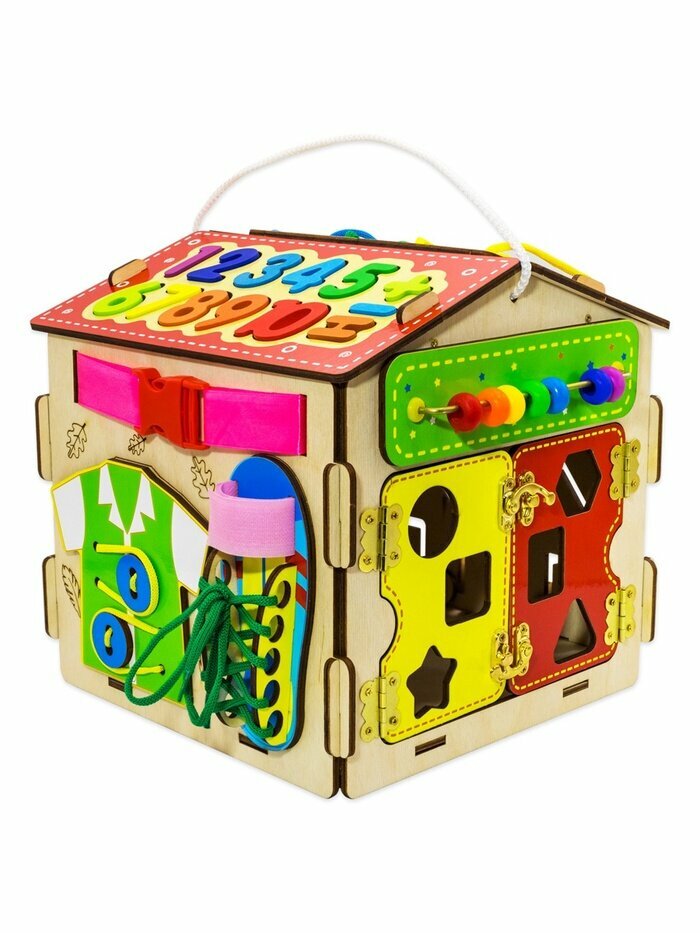 Развивающий набор Alatoys Бизидом, обучающий комплекс, качественные детали