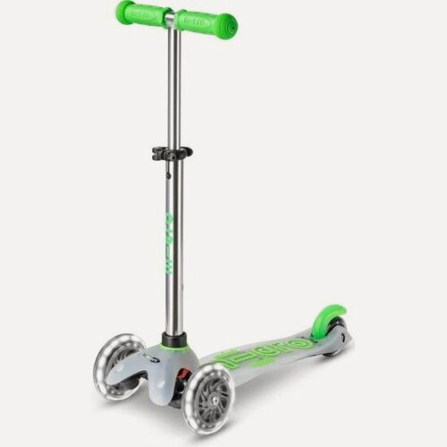 Изображение товара Самокат Micro Mini Deluxe Flux LED Neon Green (Неоновый зеленый)