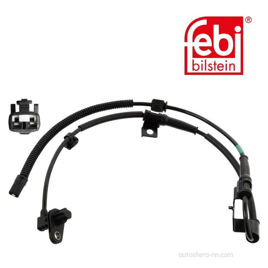 FEBI 107612 Датчик частоты вращения колеса передн лев KIA: CEE D SW (ED) 140 09-12 160 09-12 140 10-12 160 07-12 160 10-12 140 07-12 160 07-12 200 07-12 160 07-12 160 07-12 200 07-12 160 07-12,
