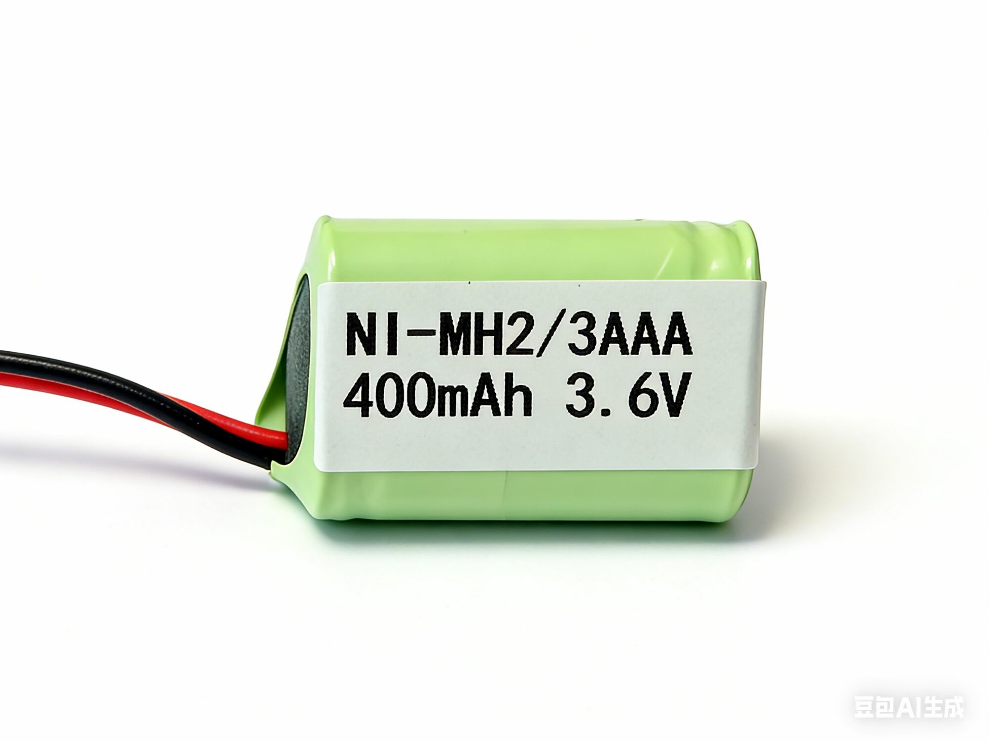 Аккумуляторная батарея Ni-MH типа 2/3AAA 3S1P, 3.6V 400mAh, с выводами (под пайку), для электрошокера