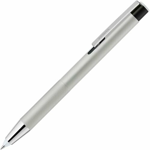 фото Японская шариковая ручка-фонарик zebra lightwrite alpha серебристый (limited color)