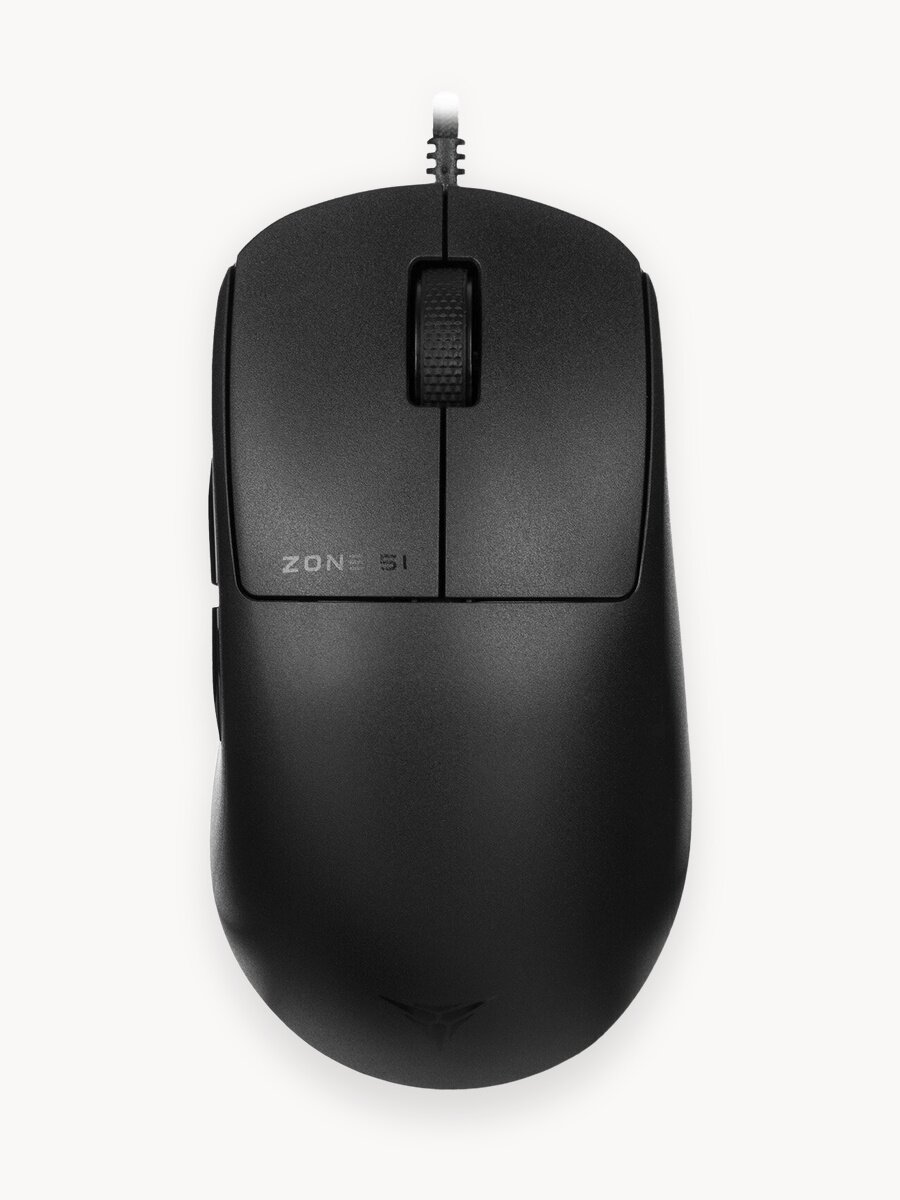 Проводная игровая мышь ZONE 51 SAGE, 47 г, PixArt 3327, черный