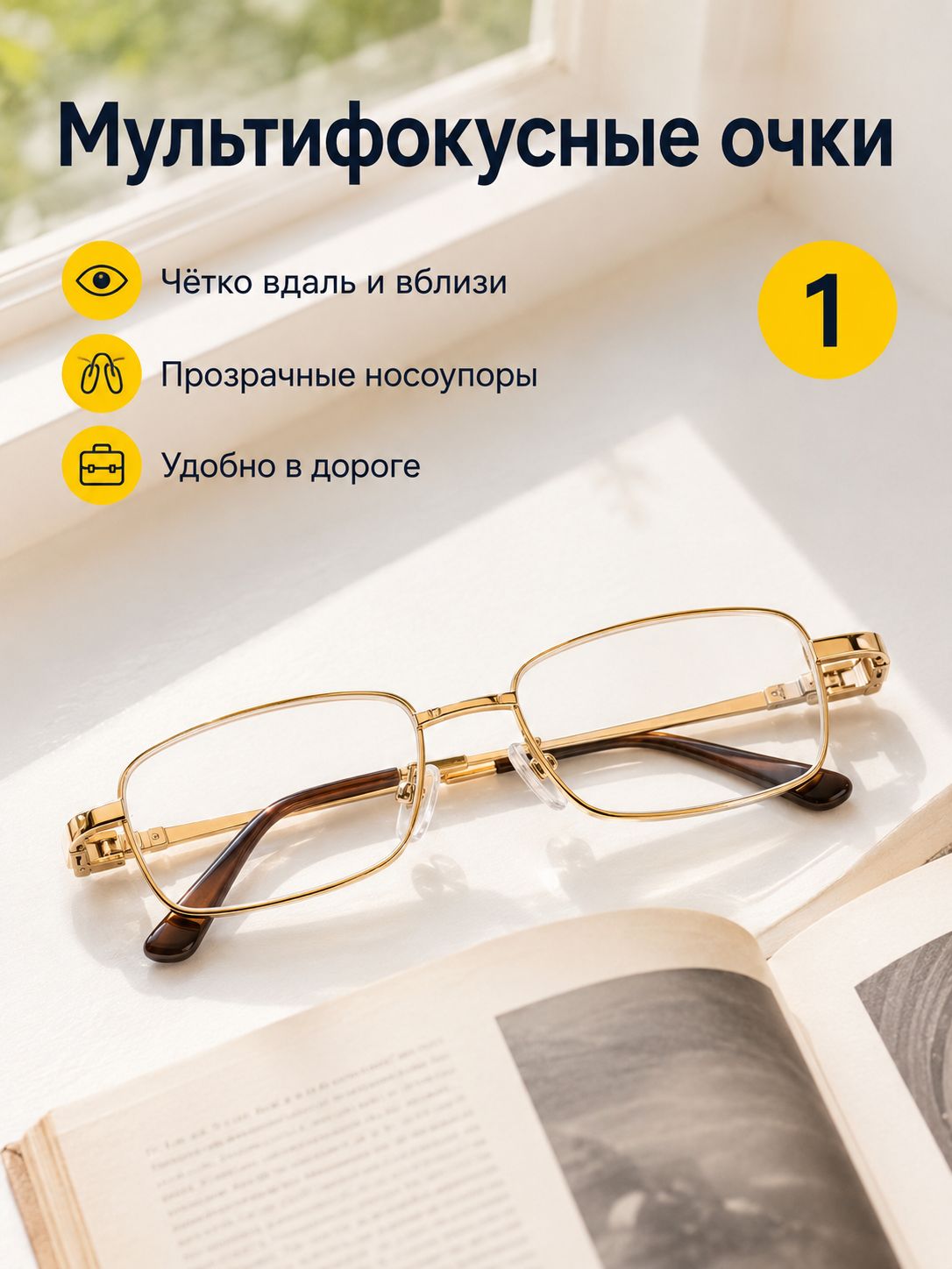 AHZ Лупа 2.5-кратная, диаметр: 50 мм-