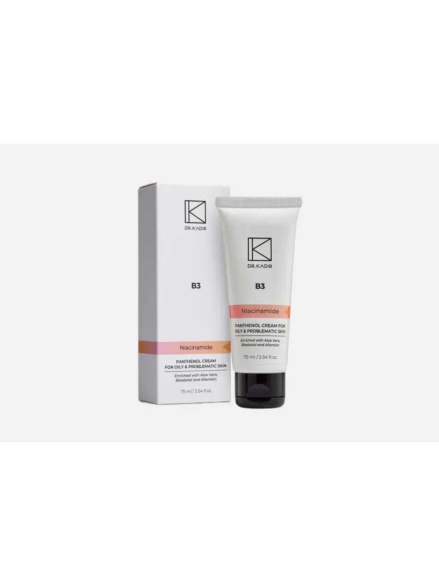 #Dr. Kadir B3-Panthenol Cream крем для прoблемнoй кoжи c spf 15 75мл#