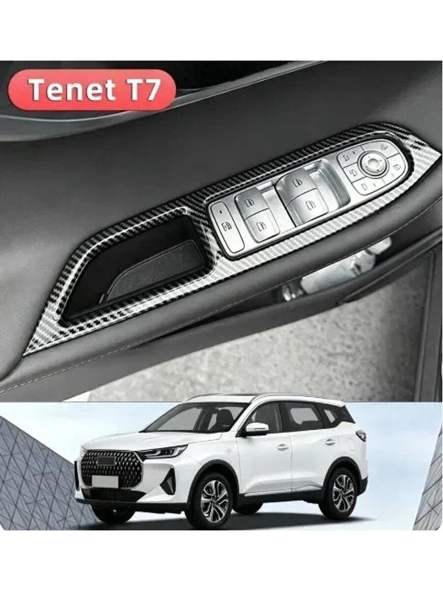 Декоративное покрытие для дверей Tenet T7 / Тенет т7 тюнинг Защита аксессуары