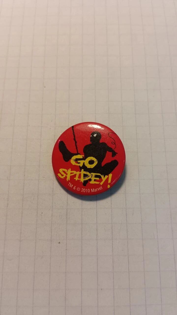 Значок «"Go Spidey!" Marvel»