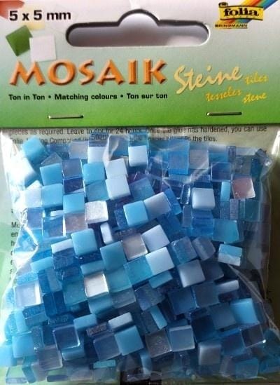 Мозаика Galeria Hobby камешки, синий, 5 мм, 700 шт