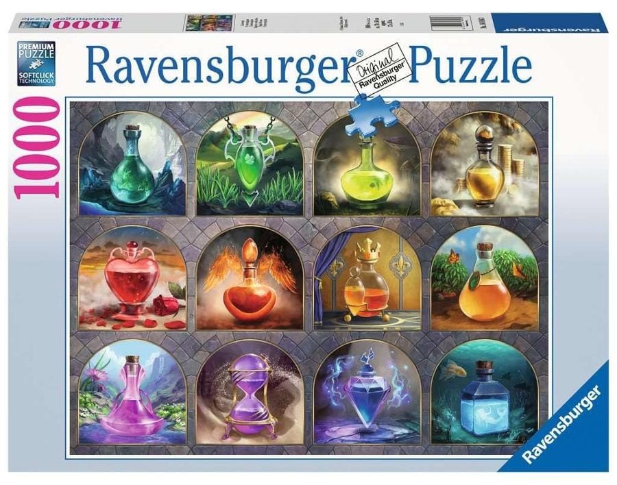 Пазл Ravensburger "Могущественное зелье", 1000 элементов