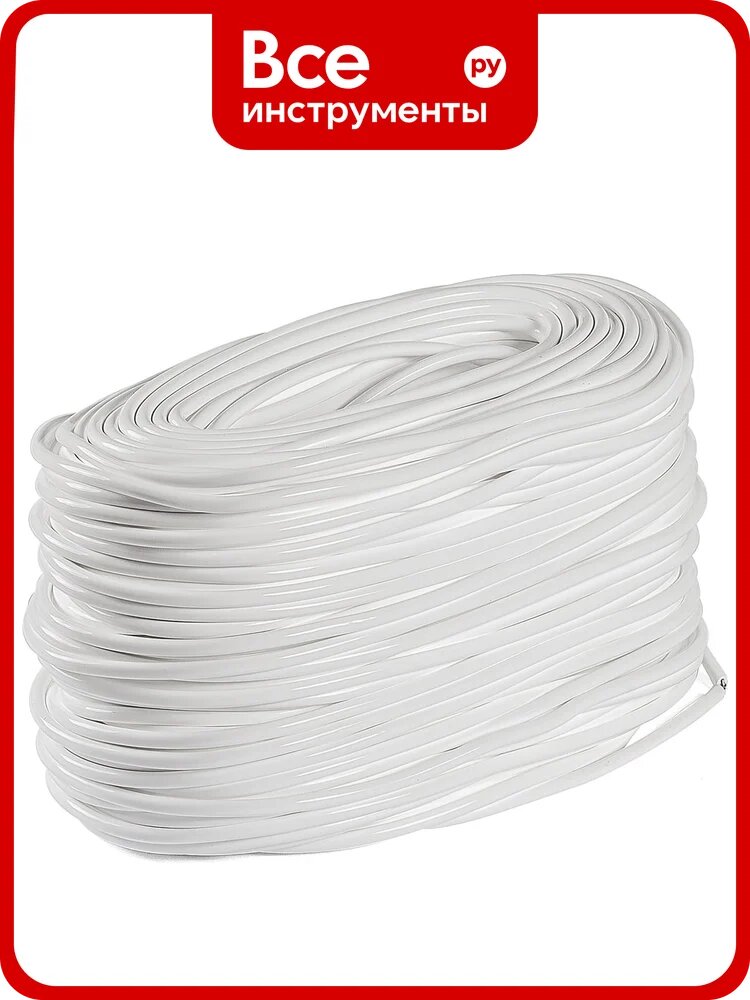 Провод силиконовый MAKSILED (белый) для неона, 2pin, IP67, 5м ML-IS AWG 20