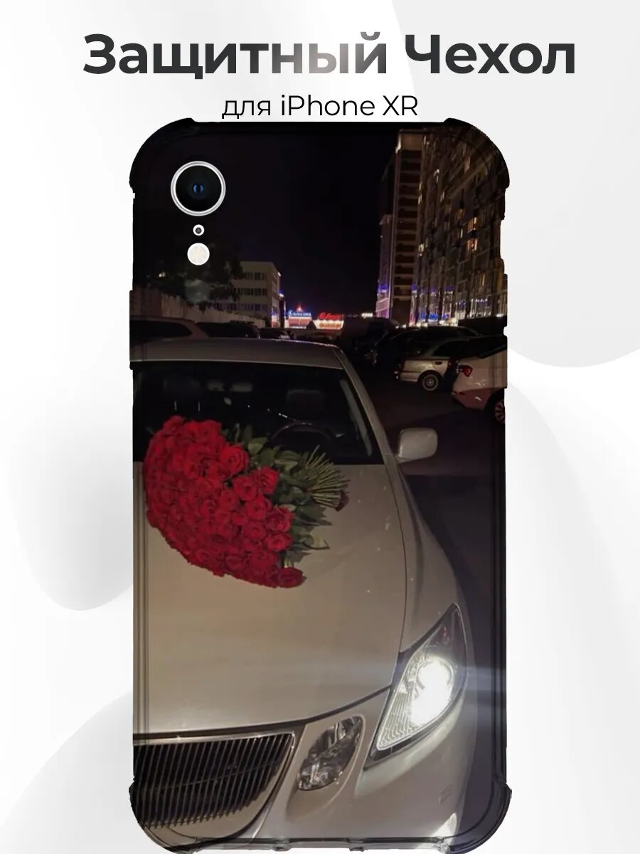 IPhone XR Lexus ES 350 с розами