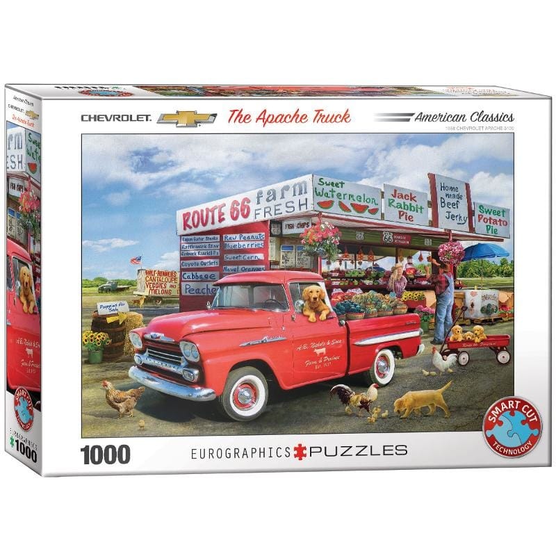 Пазл Eurographics 1959 Chevrolet Apache-Giordano, 1000 элементов