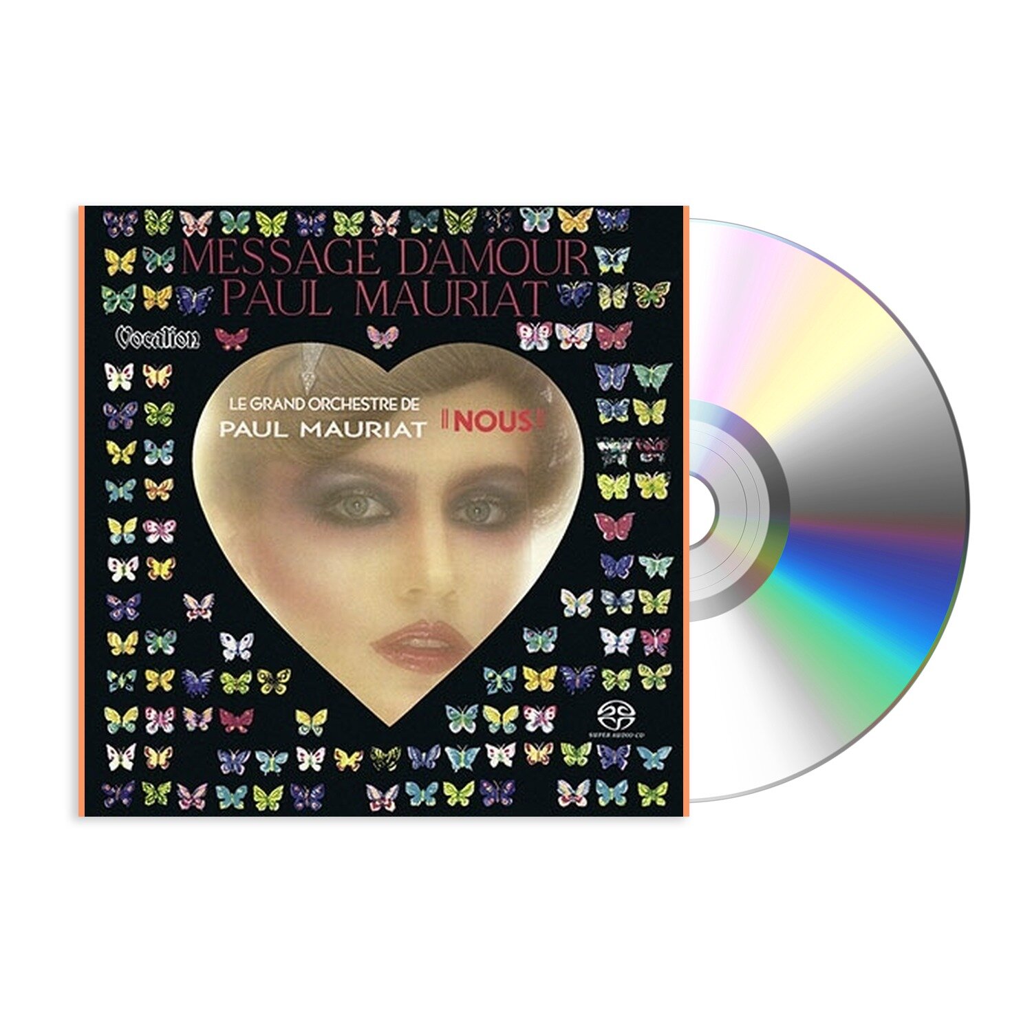 Музыка CD Paul Mauriat - Nous & Message D'Amour (SACD, Hybrid, Stereo, 2024)