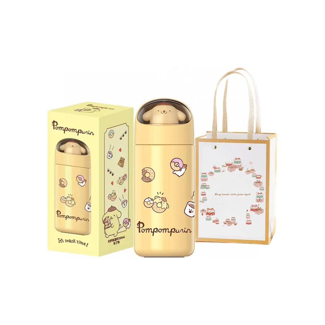 Термокружки MINISO x Sanrio x Hello Kitty Pochacco Collection