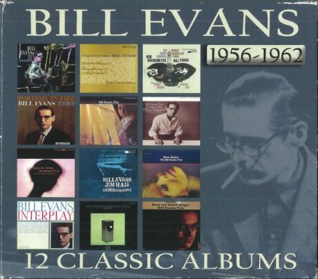 BILL EVANS 12 CLASSIC ALBUMS: 1956 - 1962 (6CD BOX) (Компакт-диск)