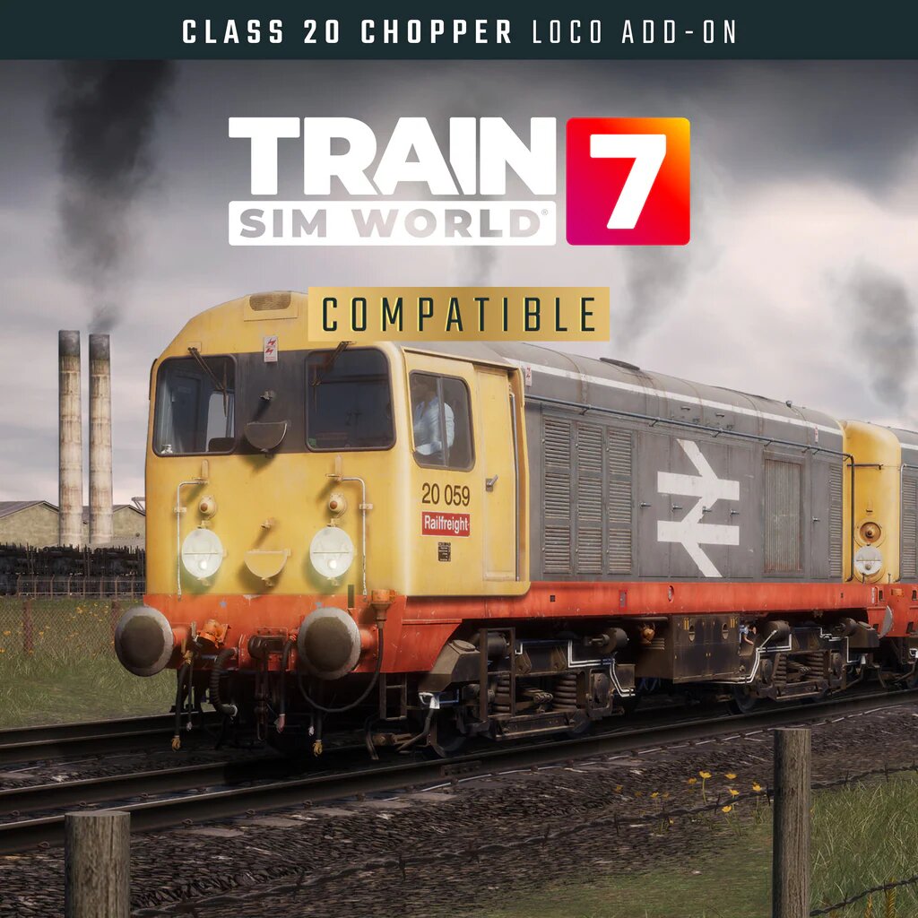 Дополнение Train Sim World 7: Class 20 'Chopper', цифровое издание PlayStation 5, регион Индия / код пополнения баланса