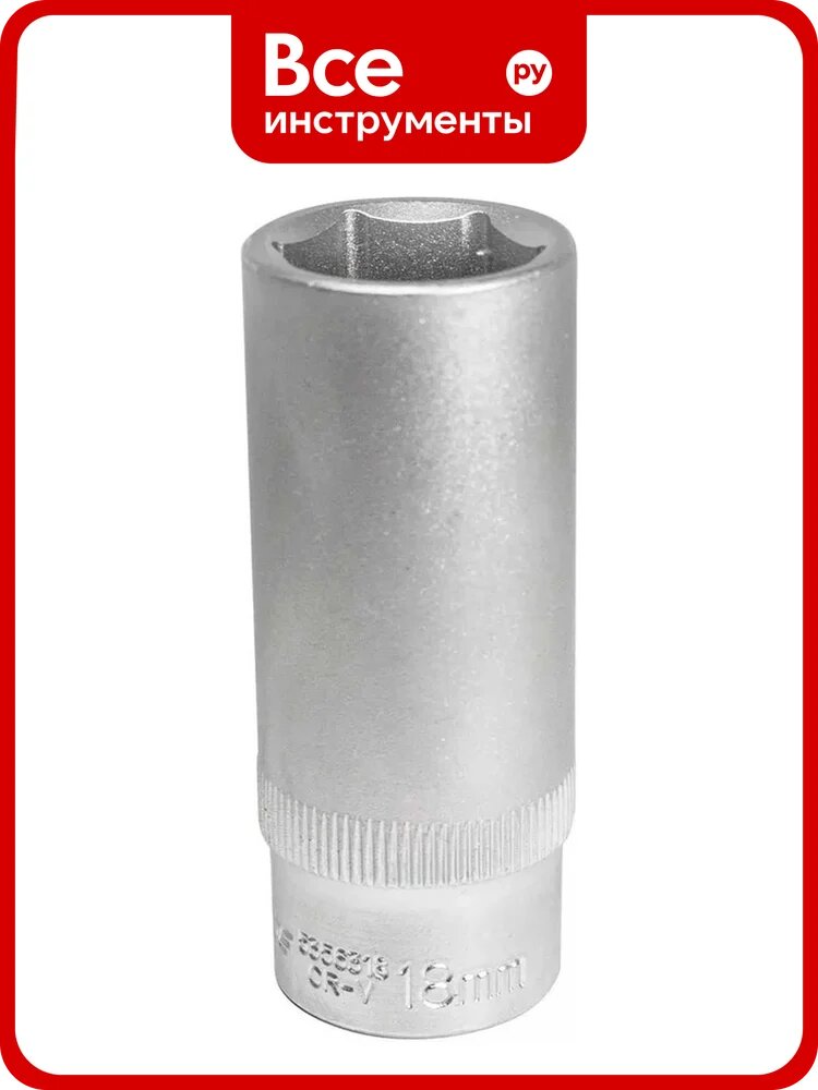 Головка Forsage глубокая 18мм 3/8" 6гр. F-5356318(1592)