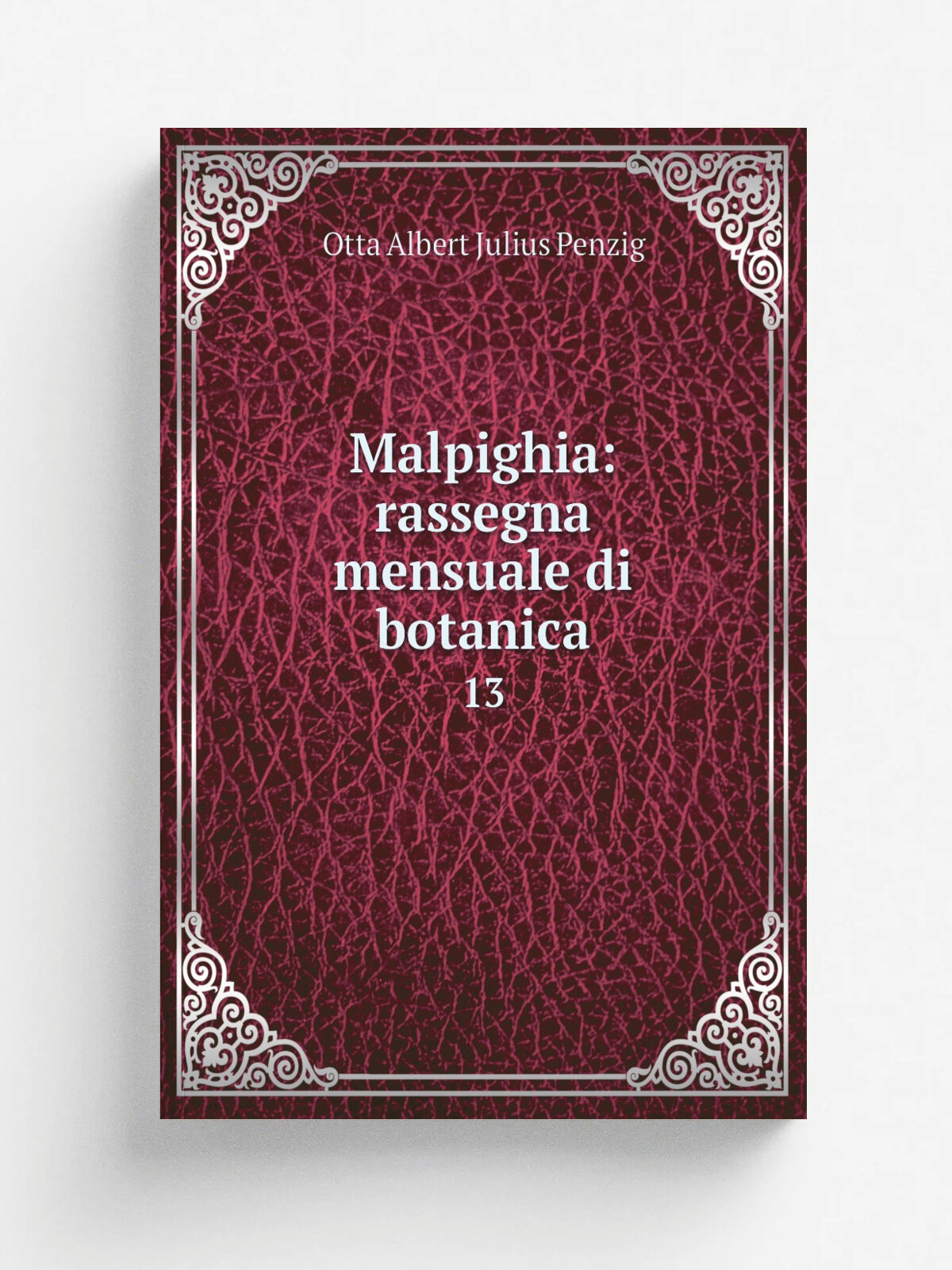 Malpighia: rassegna mensuale di botanica. 13 | Otta Albert Julius Penzig | 1899 | Tip. di A. Ciminago . etc. | Репринт