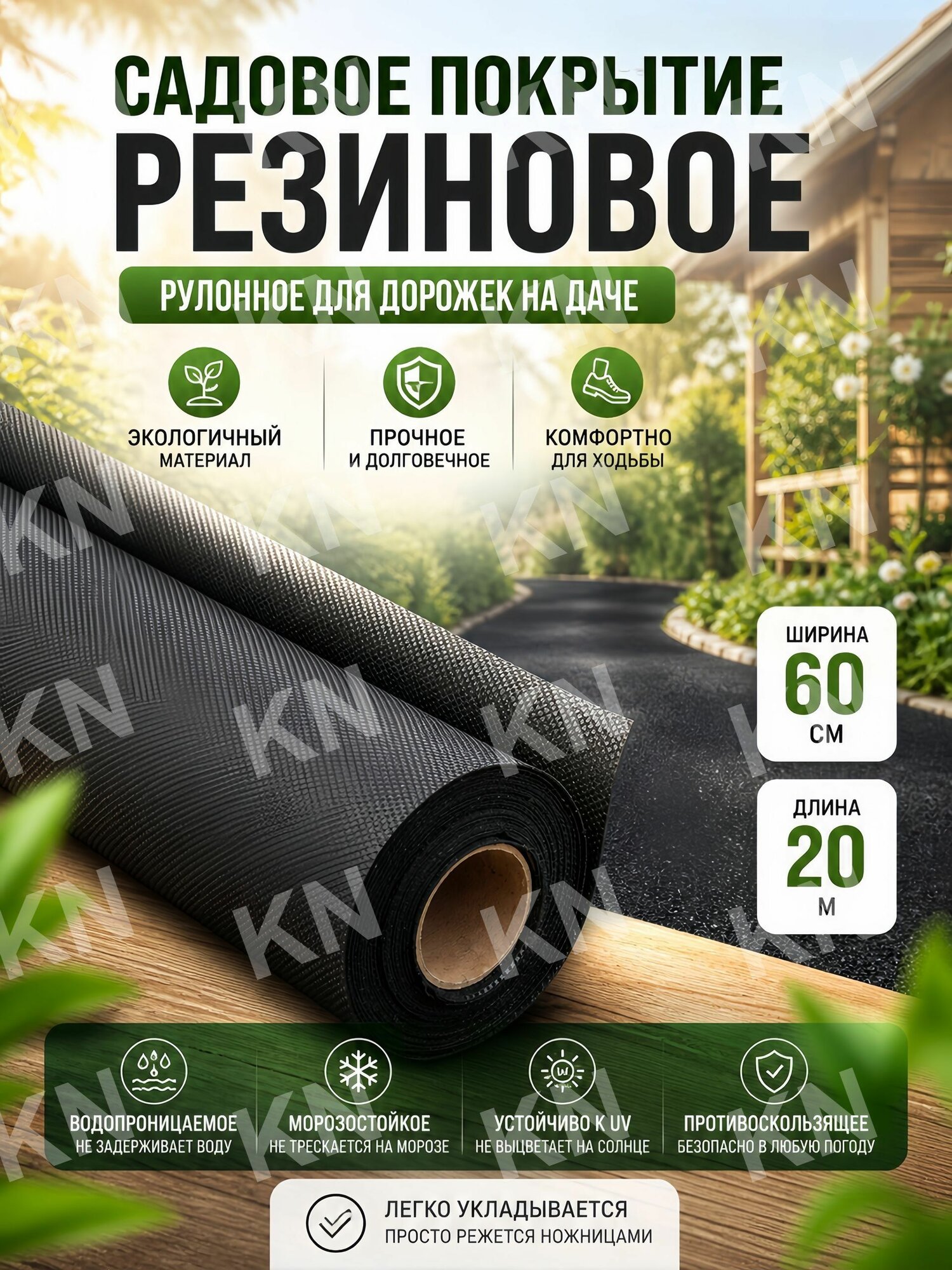 Садовый настил