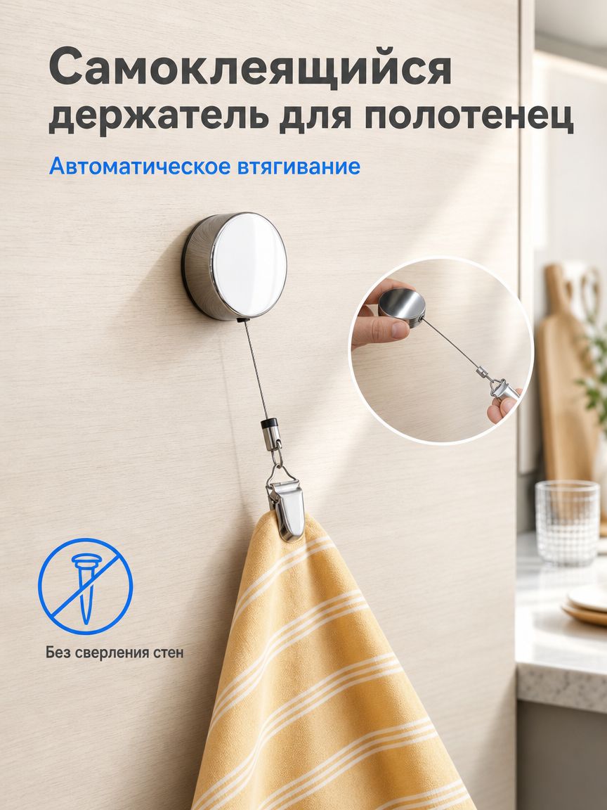 Держатель для полотенец 1 шт